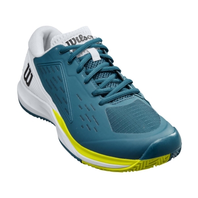 Wilson Tennis Shoes Rush Pro Ace Clay/Sand Court Blue Green Men